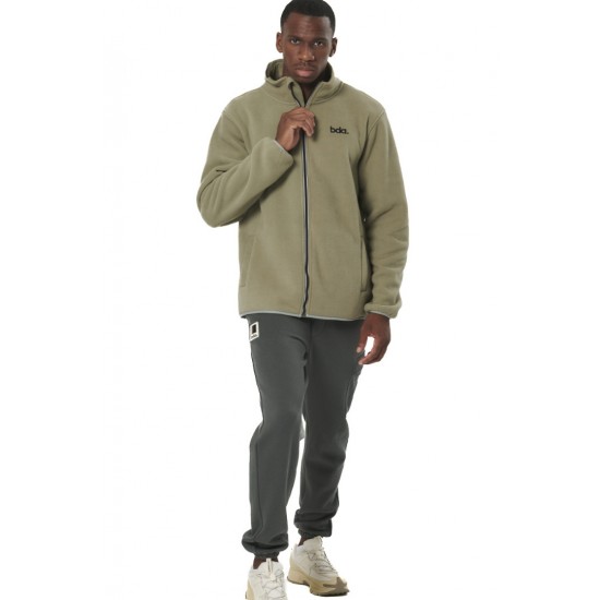 BODY ACTION FLEECE JACKET 073522 01 XAKI 