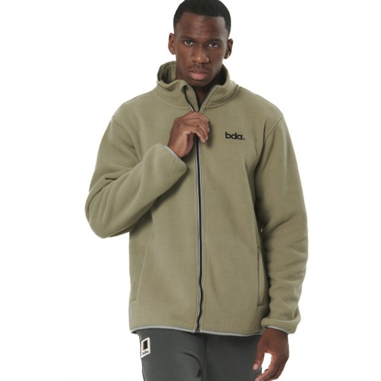BODY ACTION FLEECE JACKET 073522 01 XAKI 