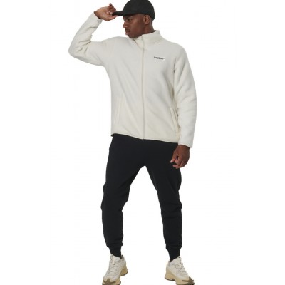 BODY ACTION SHERPA ΖΑΚΕΤΑ FLEECE 073526 01 ΕΚΡΟΥ 