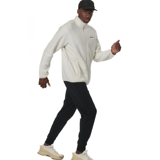 BODY ACTION SHERPA ΖΑΚΕΤΑ FLEECE 073526 01 ΕΚΡΟΥ 