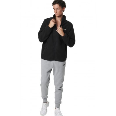 BODY ACTION SHERPA ΖΑΚΕΤΑ FLEECE 073526 01 ΜΑΥΡΟ 