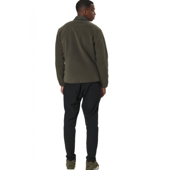 BODY ACTION SHERPA FLEECE JACKET 073531 01 ΧΑΚΙ 