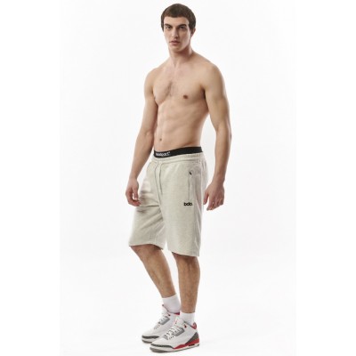 BODY ACTION ESSENTIAL SPORT SHORTS 033317-01 ΓΚΡΙ