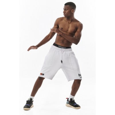 BODY ACTION TRAINNING SPORTS SHORTS 033324 01 ΛΕΥΚΟ