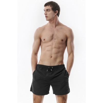 BODY ACTION MEDIUM LENGHT SWIM SHORTS 033332-01 ΜΑΥΡΟ