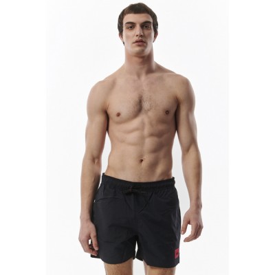 BODY ACTION SWIM SHORTS 033331 01 ΜΑΥΡΟ