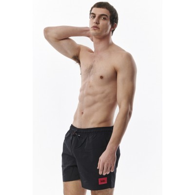 BODY ACTION SWIM SHORTS 033331 01 ΜΑΥΡΟ