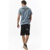 BODY ACTION SPORTWEAR SHORTS 033319-01 ΜΑΥΡΟ