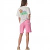 BODY ACTION TRAINNING SPORTS SHORTS 033419-01 ΡΟΖ