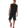 BODY ACTION SWEAT SHORTS 033417-01 ΜΑΥΡΟ