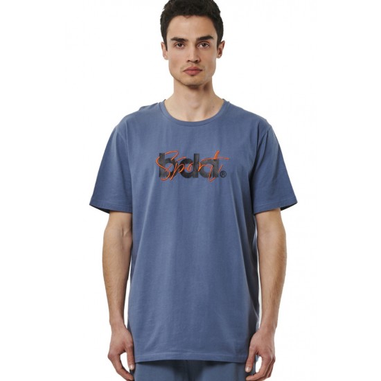 BODY ACTION TSHIRT 053516-01 ΜΠΛΕ
