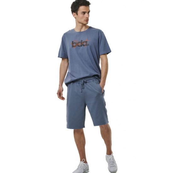 BODY ACTION TSHIRT 053516-01 ΜΠΛΕ