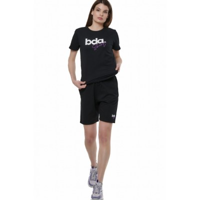 BODY ACTION LOGO T-SHIRT 051518-01 ΜΑΥΡΟ