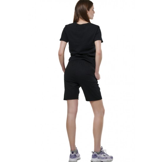 BODY ACTION LOGO T-SHIRT 051518-01 ΜΑΥΡΟ