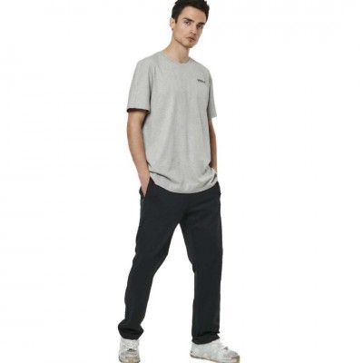 BODY ACTION ESSENTIAL FRENCH TERRY PANTS 023527-01ΜΑΥΡΟ