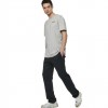 BODY ACTION ESSENTIAL FRENCH TERRY PANTS 023527-01ΜΑΥΡΟ