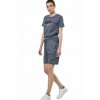 BODY ACTION LOGO T-SHIRT 051518-01 ΜΠΛΕ
