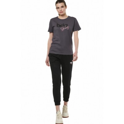 BODY ACTION LOGO T-SHIRT 051518-01 ΓΚΡΙ