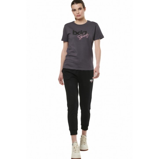 BODY ACTION LOGO T-SHIRT 051518-01 ΓΚΡΙ
