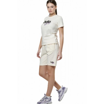 BODY ACTION LOGO T-SHIRT 051518-01 ΕΚΡΟΥ