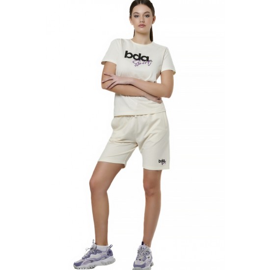 BODY ACTION LOGO T-SHIRT 051518-01 ΕΚΡΟΥ