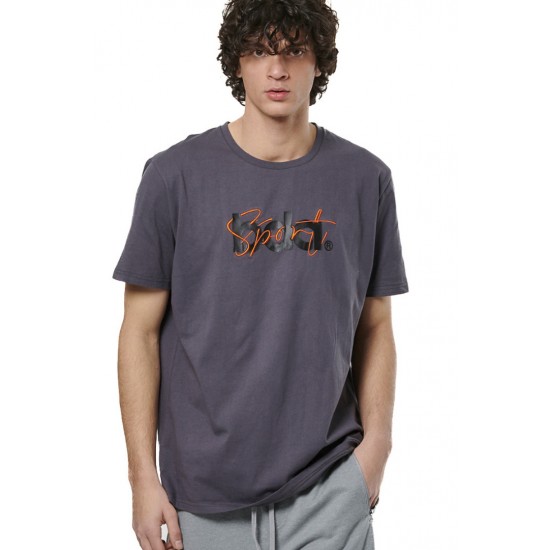 BODY ACTION TSHIRT 053516-01 ΓΚΡΙ