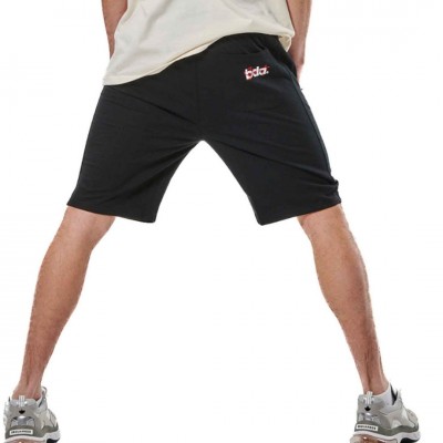 BODY ACTION ESSENTIAL FRENCH TERRY PANTS 033516-01 ΜΑΥΡΟ