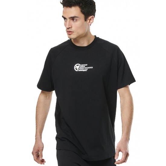 BODY ACTION T-SHIRT 053523-01 ΜΑΥΡΟ