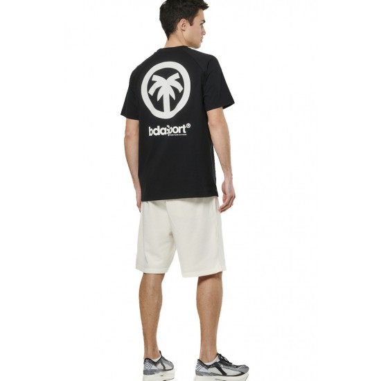 BODY ACTION T-SHIRT 053523-01 ΜΑΥΡΟ