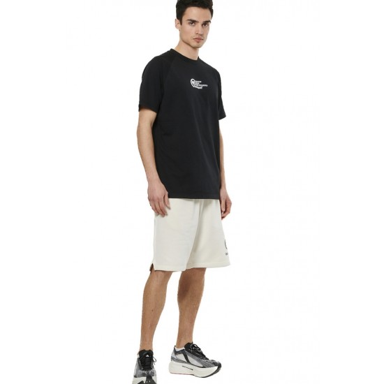 BODY ACTION T-SHIRT 053523-01 ΜΑΥΡΟ