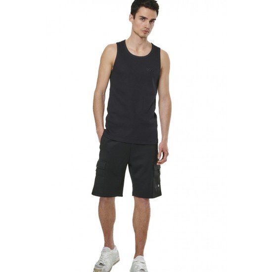 BODY ACTION TANK TOP TSHIRT 043508-01 ΜΑΥΡΟ