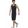 BODY ACTION TANK TOP TSHIRT 043508-01 ΜΑΥΡΟ
