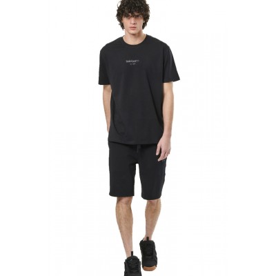 BODY ACTION T-SHIRT 053524-01 ΜΑΥΡΟ