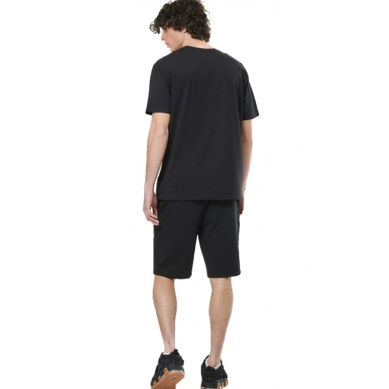 BODY ACTION T-SHIRT 053524-01 ΜΑΥΡΟ