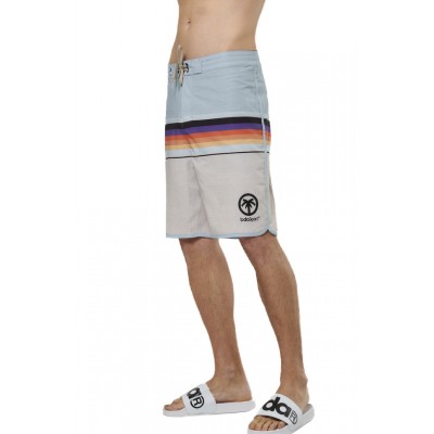 BODY ACTION BOARD SHORTS 033532-01 RAINBOW STRIPE