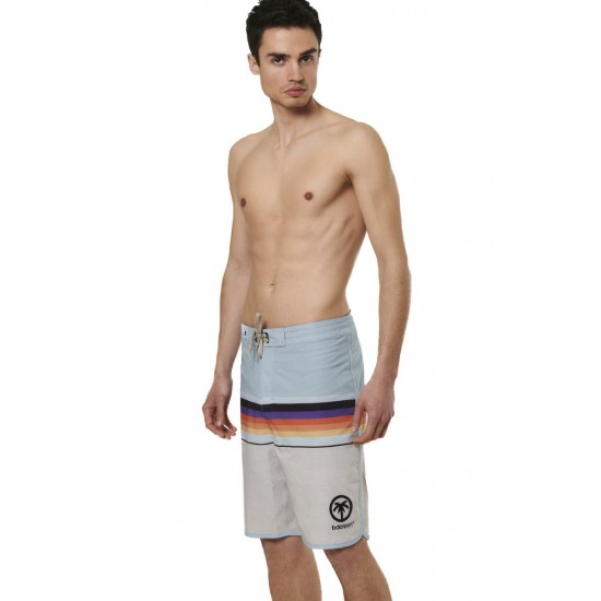 BODY ACTION BOARD SHORTS 033532-01 RAINBOW STRIPE