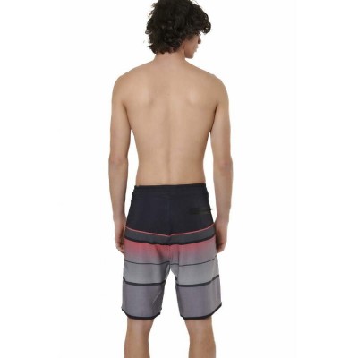 BODY ACTION BOARD SHORTS 033532-01 ΜΑΥΡΟ ΡΟΖ