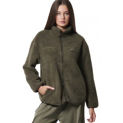 BODY ACTION SHERPA ΖΑΚΕΤΑ 071426 01 SHADOW GREEN 