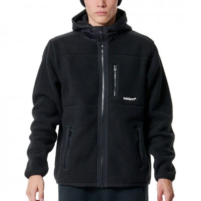 BODY ACTION SHERPA ΖΑΚΕΤΑ ΜΕ ΚΟΥΚΟΥΛΑ 073422 01 ΜΑΥΡΟ 