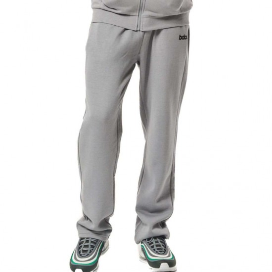 BODY ACTION FLEECE ΠΑΝΤΕΛΟΝΙ OPEN LEG 023439 01 ΑΣΗΜΙ ΓΚΡΙ 