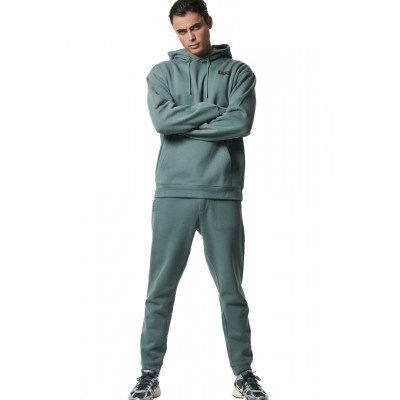 BODY ACTION FLEECE SWEATPANTS 023444 01 ΠΡΑΣΙΝΟ 