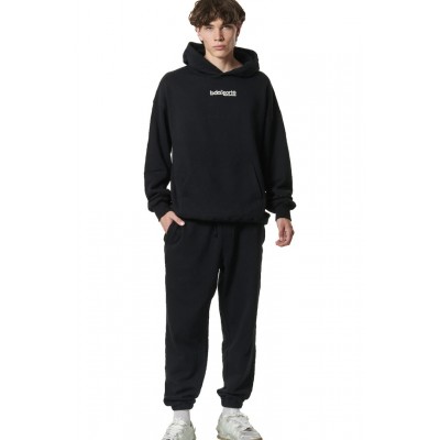 BODY ACTION SWEATPANTS 023437 01 ΜΑΥΡΟ 