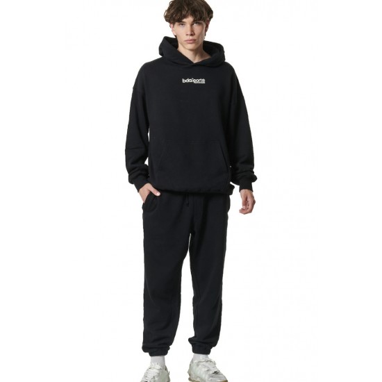 BODY ACTION SWEATPANTS 023437 01 ΜΑΥΡΟ 