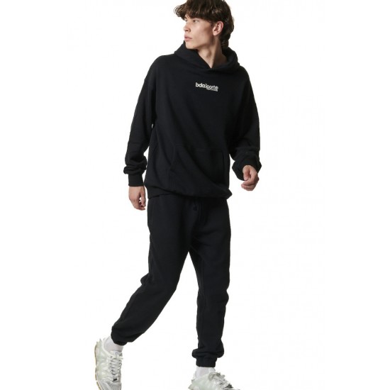 BODY ACTION SWEATPANTS 023437 01 ΜΑΥΡΟ 