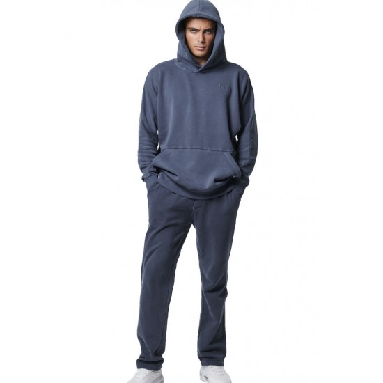 BODY ACTION SWEATPANTS 023443 01 ΜΠΛΕ 