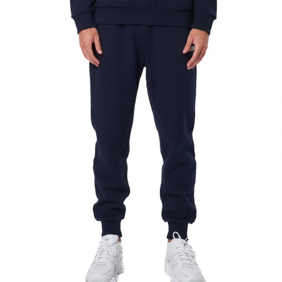BODY ACTION FLEECE SPORTSTYLE JOGGERS 023530 01 ΜΠΛΕ 