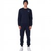 BODY ACTION FLEECE SPORTSTYLE JOGGERS 023530 01 ΜΠΛΕ 