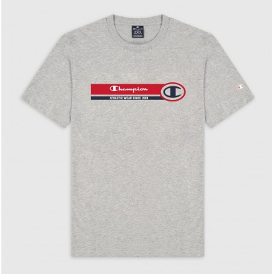 CHAMPION T SHIRT 218561 EM006 ΓΚΡΙ