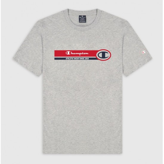 CHAMPION T SHIRT 218561 EM006 ΓΚΡΙ