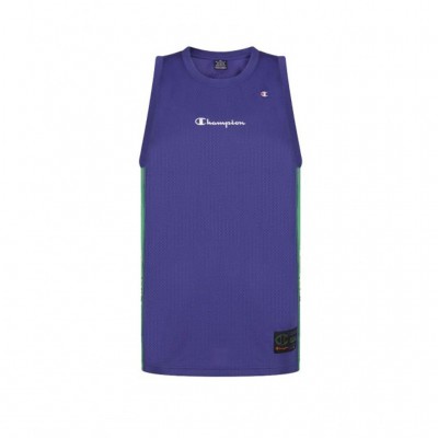 CHAMPION T SHIRT SLEEVELES 217213 BS149 ΜΩΒ ΠΡΑΣΙΝΟ